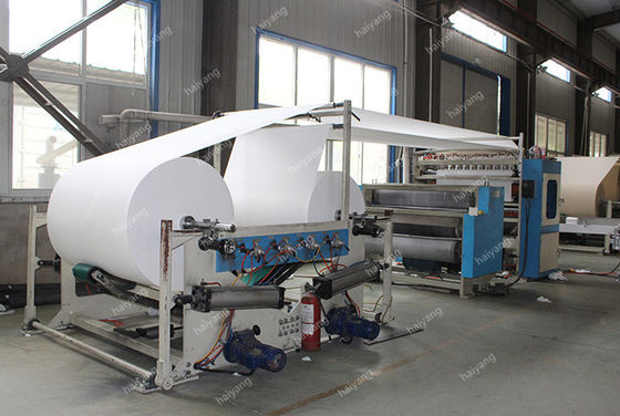 폐기물 페이퍼와 펄프로부터 기계 /production 라인을 만드는 1800 밀리미터 5T/D 화장실 /Tissue 종이