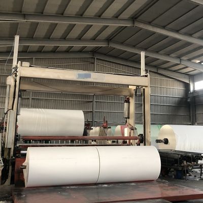 제지 공장을 위한 2400 밀리미터 8T 중국 공급자들 자동 양변기 종이 성형기