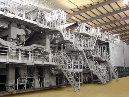 기계의 생산 라인 5200 밀리미터 물결모양 활용을 만드는 쓰레기 크라프트 지