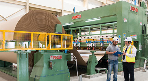 8일부터 10일까지 톤과 고효율 크라프트 지 제조 라인 기계 5200 밀리미터 / 일