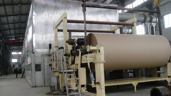 기계장치를 만드는 1092mm Kraft 종이 기계를 재생하는 5 톤 폐지