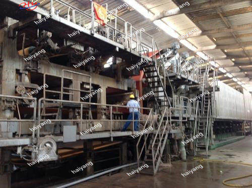 기계 이중 레이어 페이퍼 머신 4400 밀리미터 200 톤을 만드는 파상지